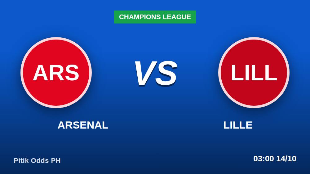 Arsenal vs Lille: Myth-Busting the Champions League Odds